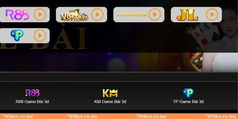 Sảnh game bài 789Bet uy tín